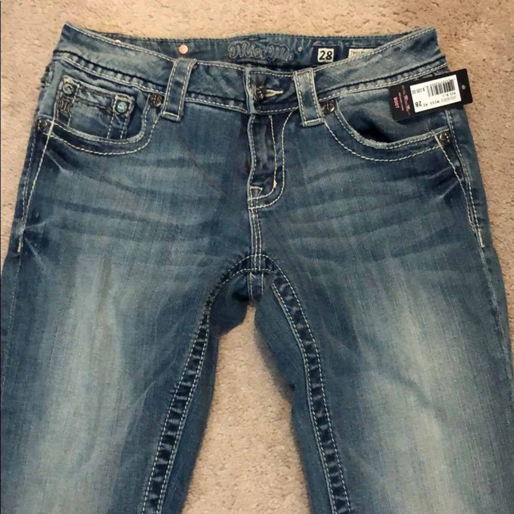Miss me jeans. With tags